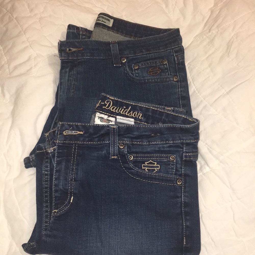 Harley Davidson jeans size 10 ladies
